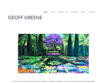 Tablet Screenshot of geoffreygreene.com